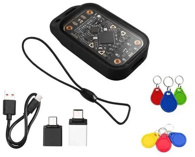 Main image of Acrylic Chameleon V3.0 RFID Smart Emulator Reader Read Writer 125Khz 13.56Mhz ID IC Smart Card Tag Copyer