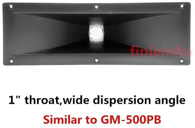 Main image of 2PC DJ Tweeter Speaker Horn GM-500PB Plastic Car HiFi Piezo Treble For Mixer Professional Audio Home Theater Public Address