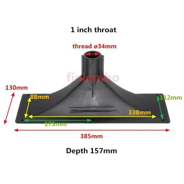 Alt view image 3 of 3 - 2PC DJ Tweeter Speaker Horn GM-500PB Plastic Car HiFi Piezo Treble For Mixer Professional Audio Home Theater Public Address