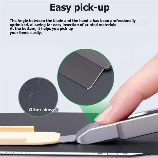 Main image of Universal Magnetic Spatula for Bambuc Lab X2D/P2S, Easy and Safe Part Removal, DIY Handle, 3D Printer Accessory.