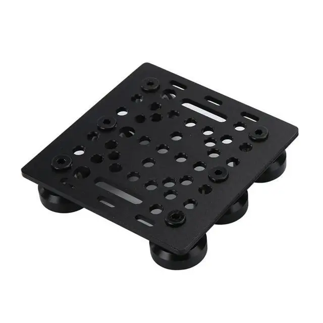 Alt view image 2 of 3 - 2PCS 3D Printer Parts 4040 V-Slot Gantry Plate Set 2040 V Wheel POM Kit European Standard 2020 Gantry Plate Pulley Block