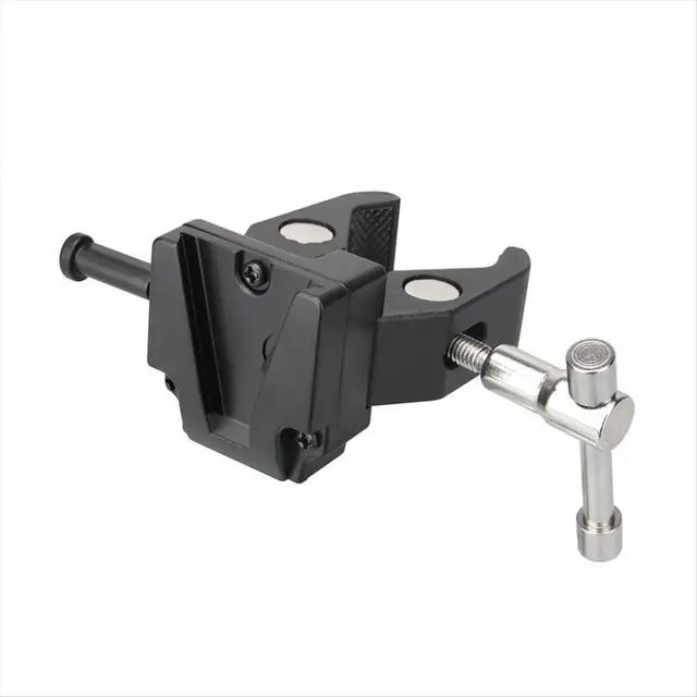 Alt view image 2 of 3 - V-Lock Female Quick Release Mount Adapter with Crab Clamp for DSLR V Mount Camera Photographic Devices