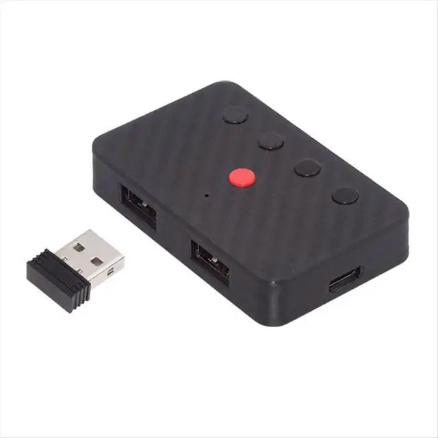 Alt view image 2 of 3 - USB Keyboard and Mouse Bluetooth 5.3 Adapter USB Wired Keyboard Mouse to Bluetooth Converter