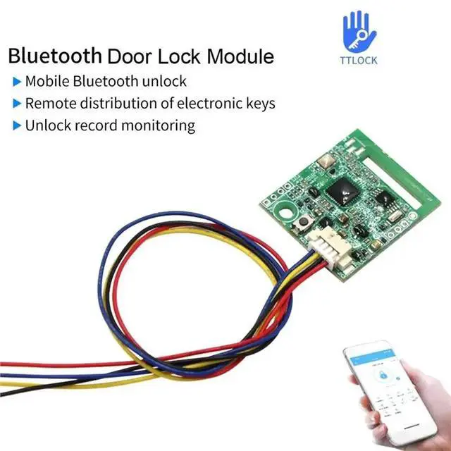 Alt view image 2 of 3 - IDUD Bluetooth Smart Electronic Door Lock Switch For TTLOCK APP Control Ceiling Unlock Module Smart Home Switch Module SN9243