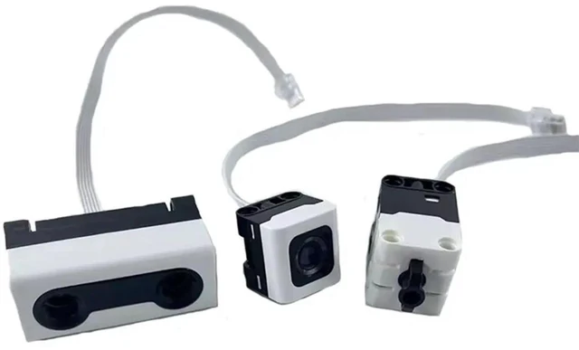 Alt view image 3 of 3 - For SPIKE Ultrasonic Sensor for Spike Pressure Sensor for Spike Color Sensor Education Block Part for Spike 45678 45605