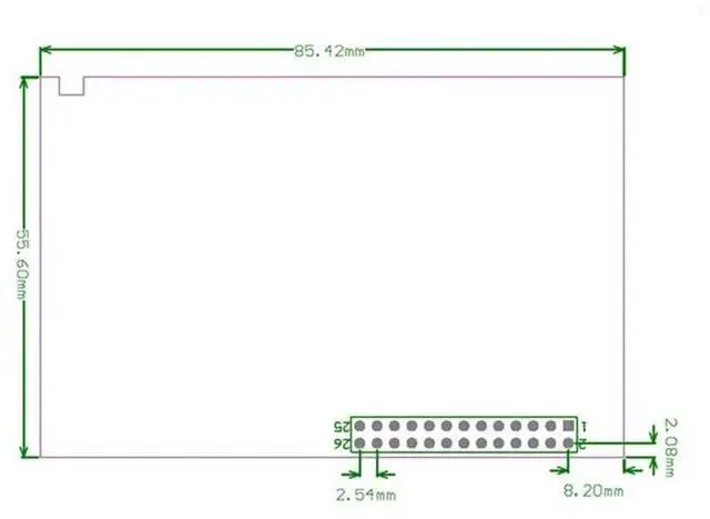 Alt view image 3 of 3 - 3.5 Inch Touch Screen Module SPI 480X320 With 5V Fan Interface Resistive Touch Screen For Raspberry Pi 3B+/4B-AAAE