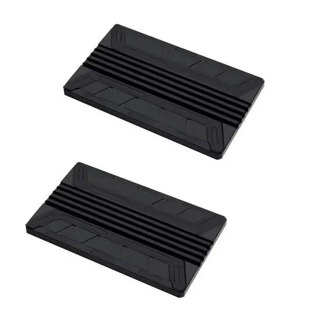 Alt view image 3 of 3 - 2Pcs NVMe M.2 MKEY SSD Array Expansion Adapter Card PCIe Split Card Heatsink for Speeding Up