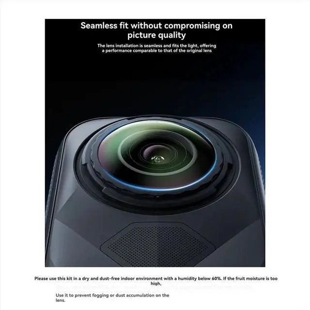 Main image of Replacement Lens for X5 Action Camera DIY Repair Red Lens Kit Camera Accessories for Enhanced Photography
