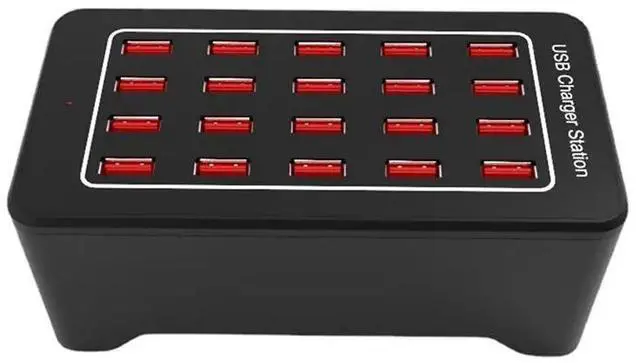 Main image of USB 20 Ports HUB 100W Universal Wall Desktop Fast Charging Station Dock For Mobile Phone Power Adapter Durable EU P