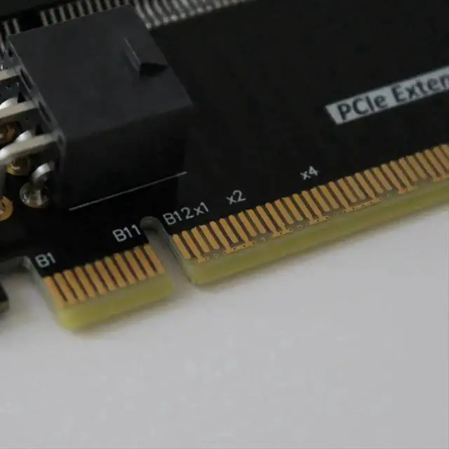 Alt view image 3 of 3 - High Speed PCI Express 5.0 16X Riser Extended Card PCI-E to PCIe 16X Slot Connectors PCIE X16 Converter for 1U 2U Server