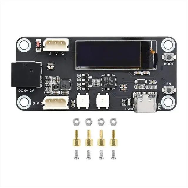 Alt view image 2 of 3 - Servo Driver Expansion Board with OLED Display Built-in and Bluetooth for SC15/ST3215 Servo
