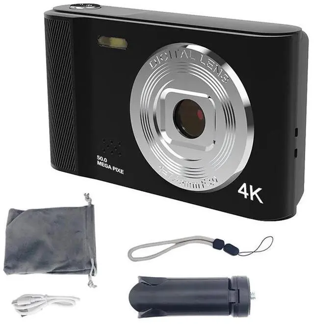 Main image of 4K Camera Student Digital Ultra-Thin Anti-Shake Smart Zoom Retro Camera