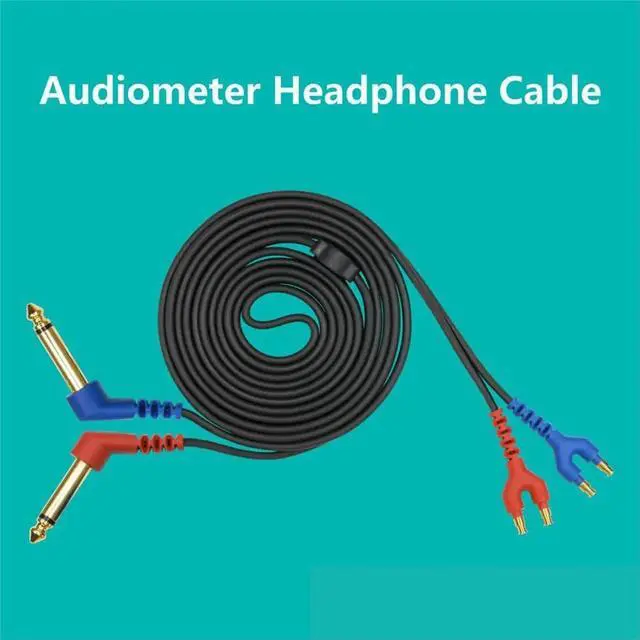 Main image of Cable for TDH39 DD45 Audiometry Air Conduction Headsets Headphone Audiomter Headsets Cable Earphone Accessories