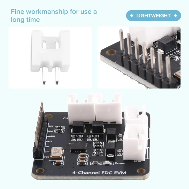 Alt view image 3 of 3 - FDC2214 Capacitive Sensor Module For Electronics For Paper Counting For Electronics