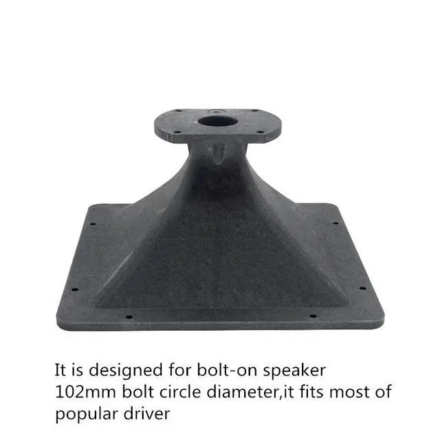 Alt view image 3 of 6 - 1PC DJ Speaker Tweeter Horn ME90 270*270mm 1.4 Inch For Public Address System Professional Audio Home Theater Karaoke HiFi
