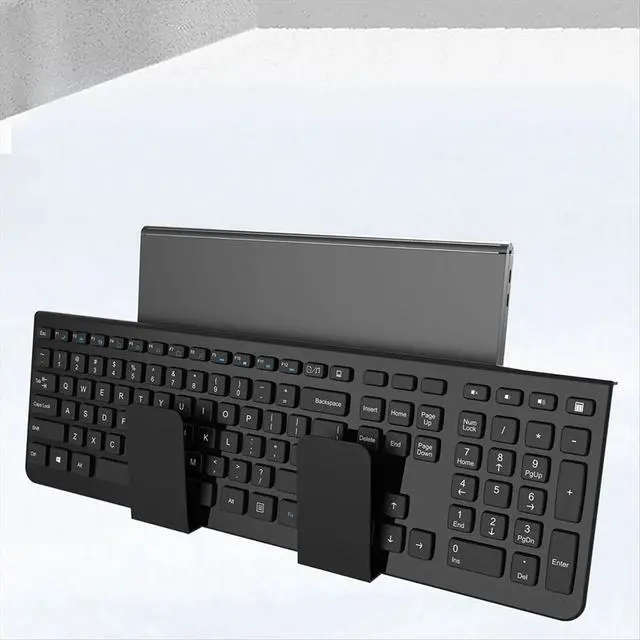 Alt view image 2 of 3 - Universal Wall Mount Stand for Laptop - Dual Layer Design, Versatile Holder and Shelf Organizer