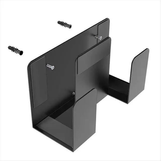 Alt view image 3 of 3 - Universal Wall Mount Stand for Laptop - Dual Layer Design, Versatile Holder and Shelf Organizer