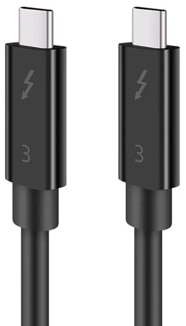 Main image of 3X Typec Cable For Thunderbolt 3 Data Cable 40Gbps Full Speed 100W Fast Charge 5K Transmission 50Cm