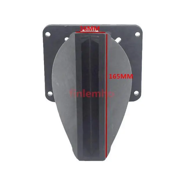 Alt view image 3 of 3 - 1PC DJ Speaker Tweeter Horn Line Array Professional Audio 1 Inch Throat Wave Guide For Public Address Mixer Karaoke Home System
