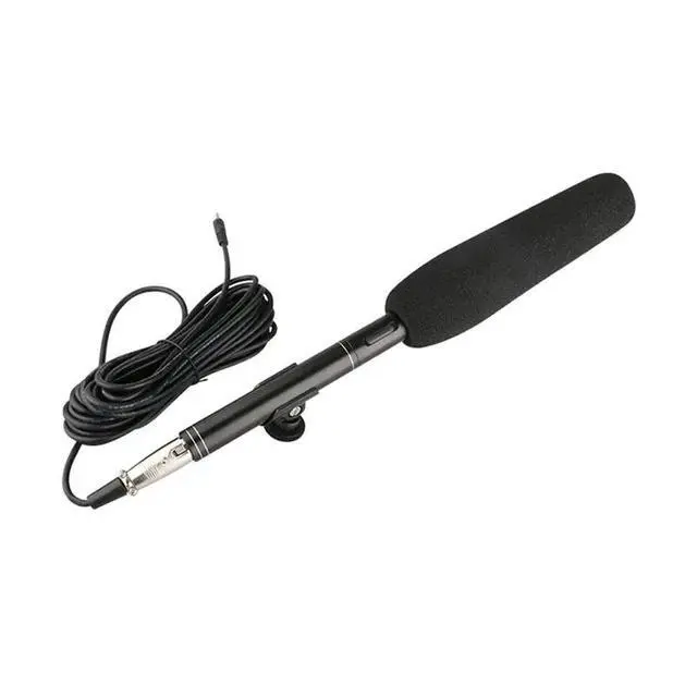 Alt view image 2 of 3 - Professional Condenser Microphone Interview Recording Vlog Live Mic for // /DSLR Camera Camcorder-280X22mm