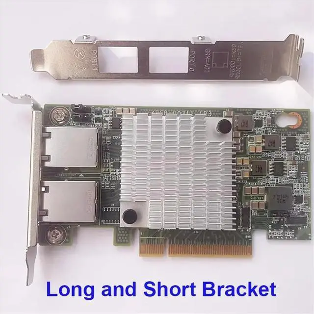 Main image of 10G Double Port Ethernet Card 10G X540-T2 PCIE-X8 ork Extend Adapter