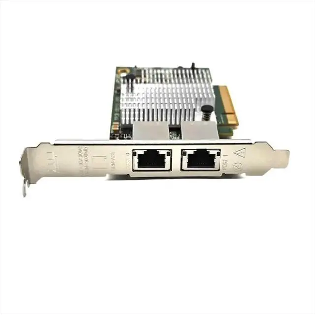 Alt view image 2 of 3 - 10G Double Port Ethernet Card 10G X540-T2 PCIE-X8 ork Extend Adapter