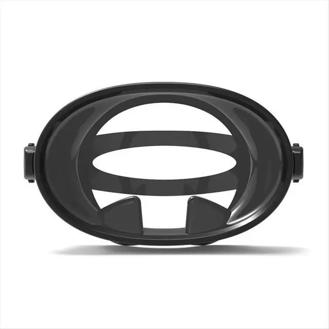 Alt view image 3 of 3 - HD Field of Vision Diving Goggles Waterproof Anti-Fog Explosion-Proof Silicone Goggles Retro Free Diving Masks