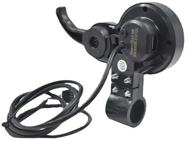 Main image of LH100 LCD Display Dashboard 24V-60V Throttle Meter for /Ebike Speedometer(SM Plug 5PIN)