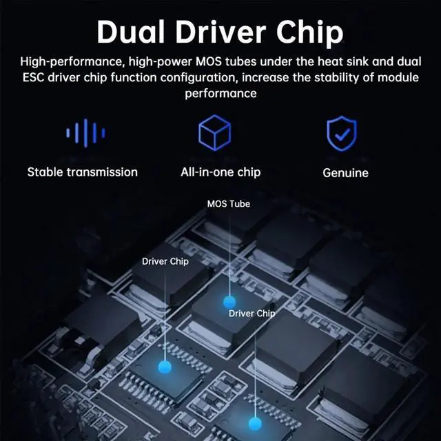 Main image of DC 9V-30V 60A 2Way PWM DC Motor Driver Module Speed Controller High Power H-Bridge Forward/Reverse Speed Adjustable