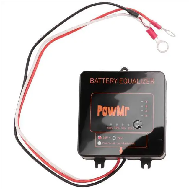 Alt view image 2 of 3 - Balancer for 2 x 12V Lead Acid Bank System Nx12V Equalizer
