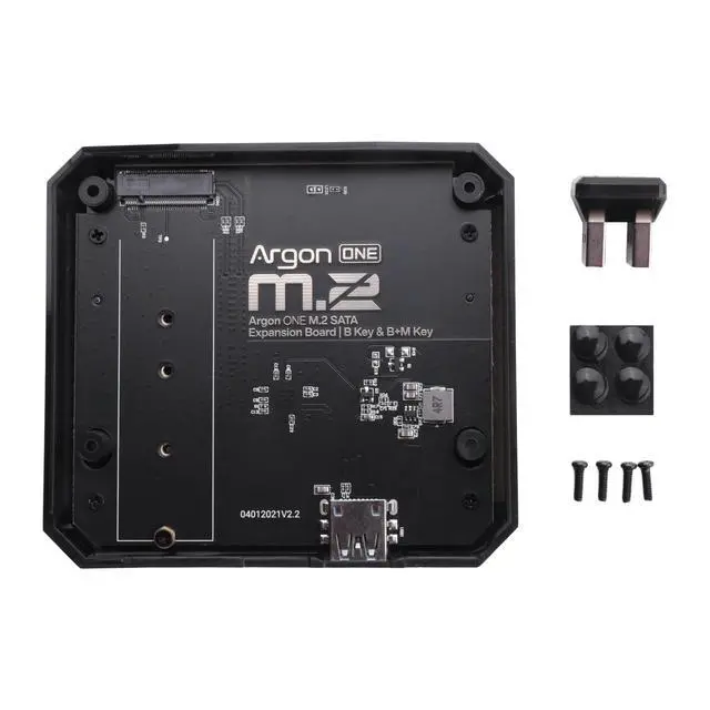 Alt view image 2 of 3 - M.2 Expansion Board USB 3.0 to M.2 SSD Adapter for Model B Base for ONE V2/M.2 Case