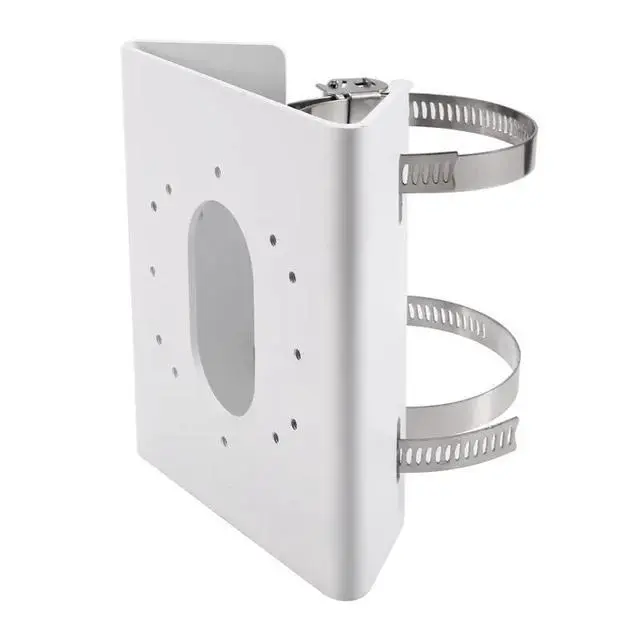 Alt view image 3 of 3 - DS-1275ZJ-S-SUS Wall Bracket For Horizontal Pole Mount For Dome Bullet Camera