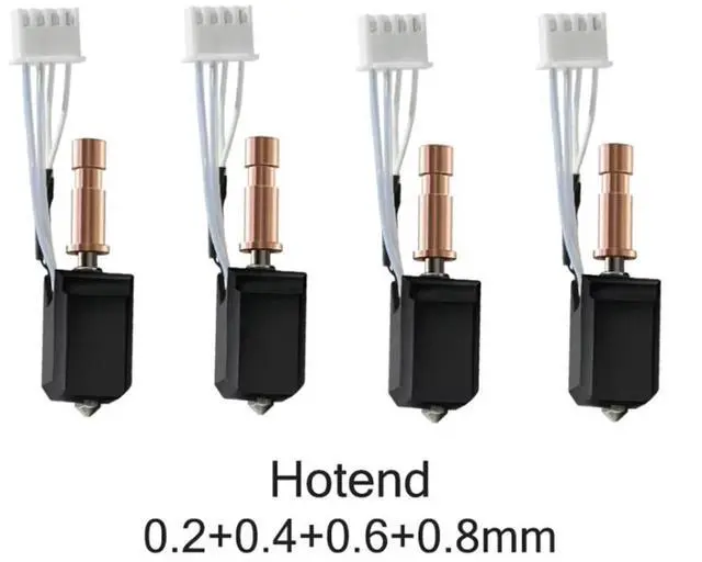Alt view image 3 of 3 - For S1 Upgraded Ceramic Heating Hardened Nozzle Hotend Kit 24V 48W Print Head Extruder