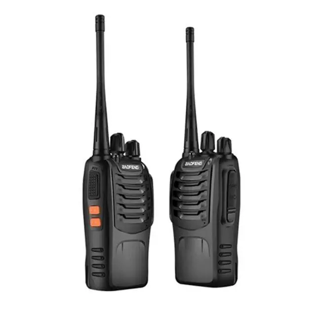 Alt view image 2 of 3 - 2Pcs -888S Walkie Talkie Two-Way Radio Set 888s UHF 400-470MHz 16CH Walkie-Talkie Radios