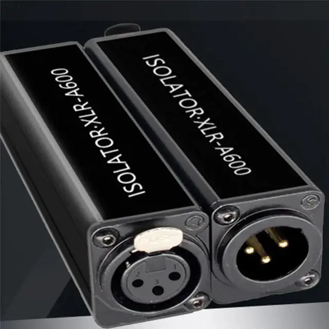 Alt view image 2 of 3 - Professional Mono Common Ground Audio Isolator Acoustic Noise Filtering to Current Sound Permalloy Isolation