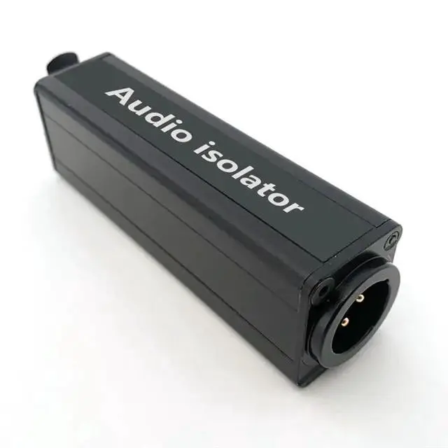 Alt view image 3 of 3 - Professional Mono Common Ground Audio Isolator Acoustic Noise Filtering to Current Sound Permalloy Isolation