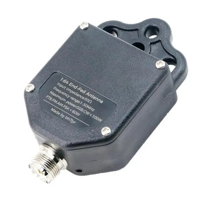 Alt view image 2 of 3 - 1:64 4-Band 8-Band Balun End Fed Antenna 1MHz-30MHz,100W,Multi-Band Receiver for SSB,FT8,FM,AM Outdoor Radio Antenna