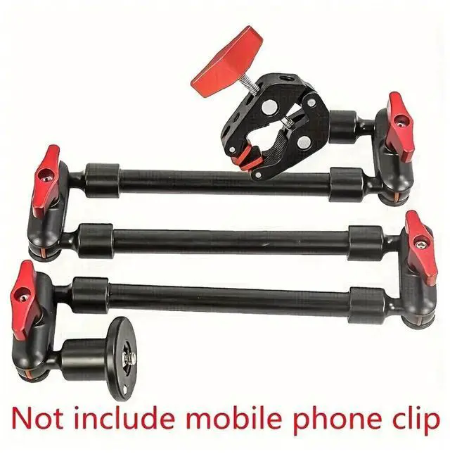 Main image of Three Folding Magic Articulated Arm Bracket for Smartphone Camcorder Action Camera Clamp Wall Mount Tablet Webcam