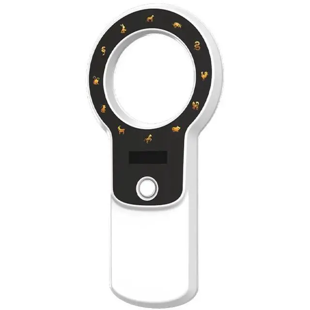 Alt view image 3 of 3 - Rechargeable 134.2kHz/125kHz Pet Chip B EMID Animal ID Reader for Dog Cat Cow Pig Ear Tag