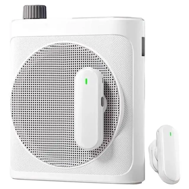Alt view image 3 of 3 - Magnetic Clip-on Voice Amplifier with Clip-on Microphone Speaker Suitable for Teachers Speech Guide