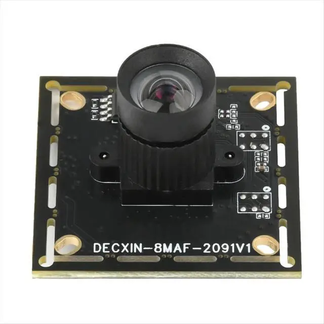 Alt view image 2 of 3 - IMX179 8MP HD Camera Module Fixed Focus Wide Angle Face Recognition/Document Scanning USB Camera for Machine Vision