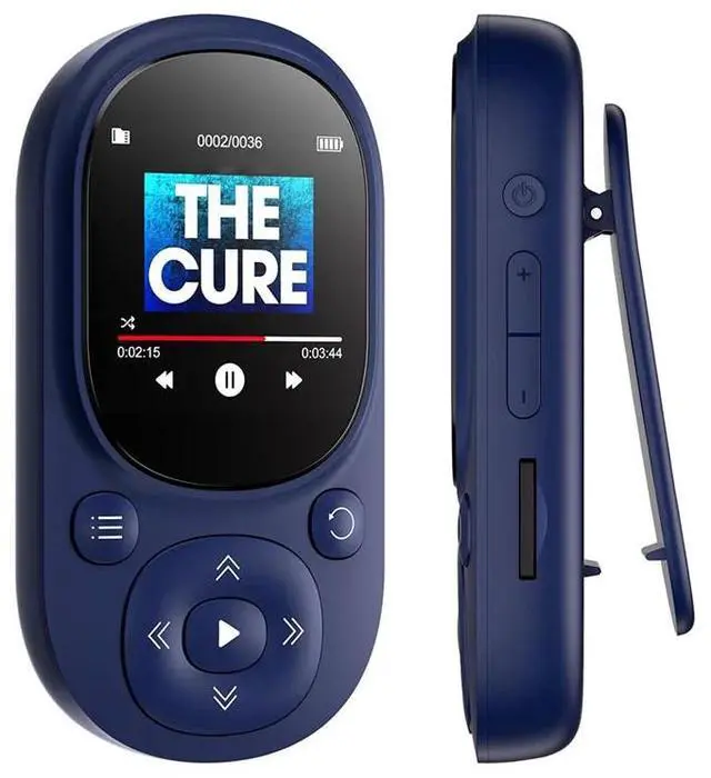 Main image of 32GB Clip MP3 Player Music Player Bluetooth MP3 Mp4 Player With FM Radio Recording Pedometer For Kids Easy