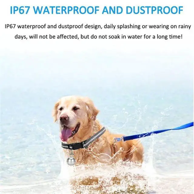 Alt view image 2 of 3 - G15 Bell Collar Anti-Lost Cats And Dog Anti-Lost Tracker Device GPS Locator Positioning Waterproof -B