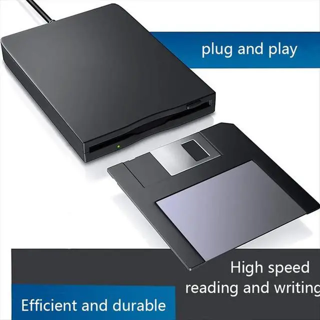 Alt view image 2 of 3 - USB External Floppy Disk Reader Drive 3.5In 1.44MB FDD Diskette Drive for 10/7/8/XP/Vista PC Laptop Desktop