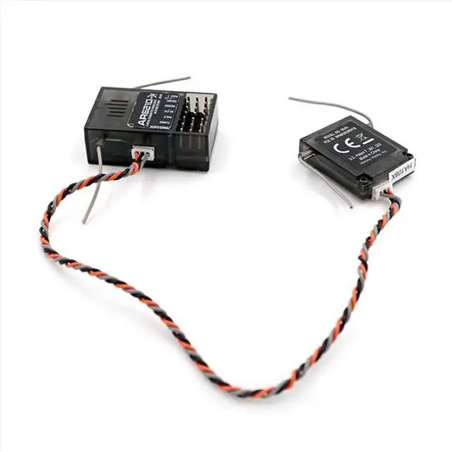 Main image of AR6210 DSMX 2.4G 6 Channel Receiver Receptor W Satellite for DSM2 DX6i DX7 DX8 AR9020 JR DSX7 DSX9 Airplane