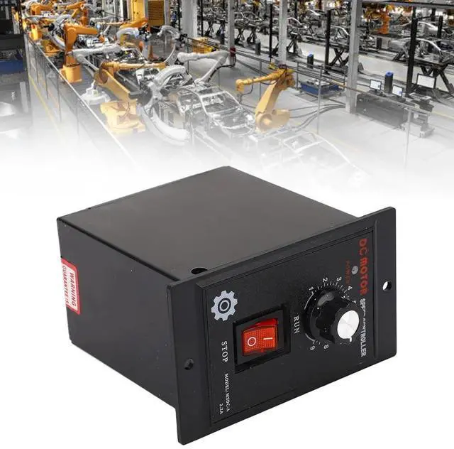 Main image of DC Motor Speed Controller, 110V AC Input 110V DC Output Motor Control Switch Sensitive for 50W 100W 120W Motors(400W)