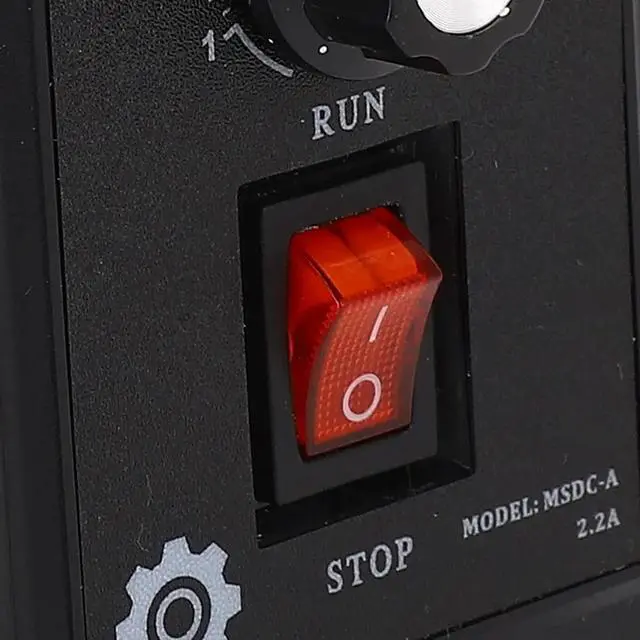 Alt view image 2 of 3 - DC Motor Speed Controller, 110V AC Input 110V DC Output Motor Control Switch Sensitive for 50W 100W 120W Motors(400W)