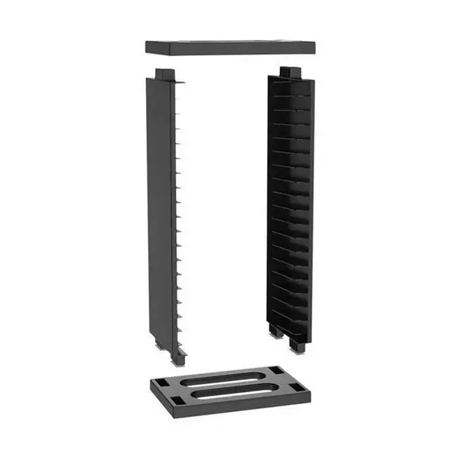 Alt view image 2 of 3 - For Multifunctional Disic Storage Tower Games Discs Holder Vertical Stand 18 Game Disks Accessories