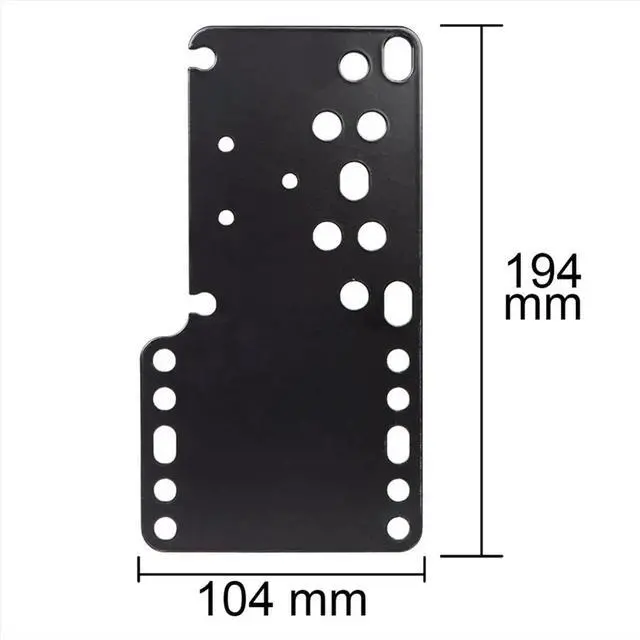 Main image of Black Metal SIM Racing Game USB Handbrake Holder Fixed Bracket for Hand Brake