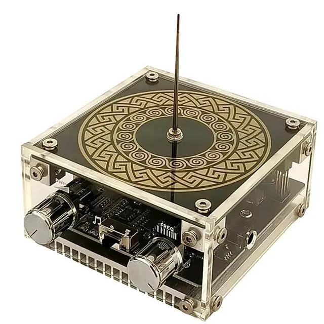 Alt view image 3 of 3 - Dual-Mode Music for Coil Touch Artificial Bluetooth RGB Lighting Gold-Plated Ring Coil